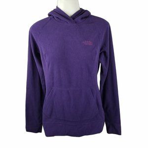The North Face Purple Fleece Hoodie Pullover Small
